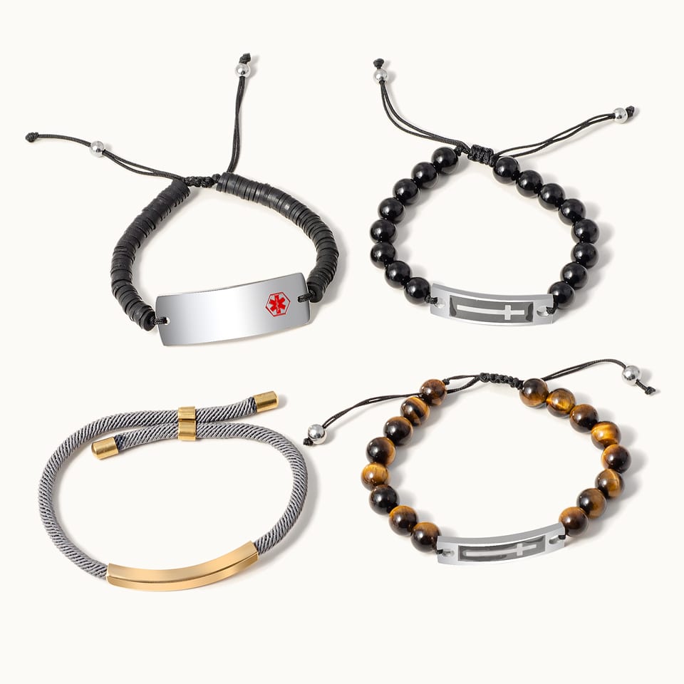 Best Adjustable Stainless Steel Natural Stone Beaded Bracelet Company – SXS
