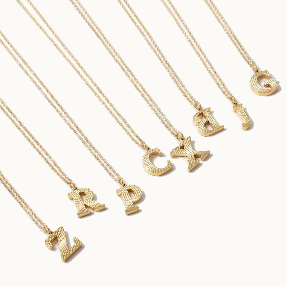 High Quality personalized letter initial necklace Wholesale – SXS JEWELRY