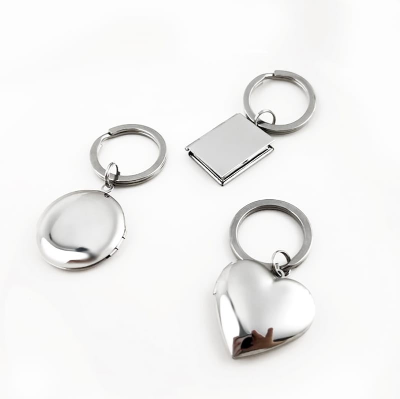 Engravable Photo Locket Keychain | SXS