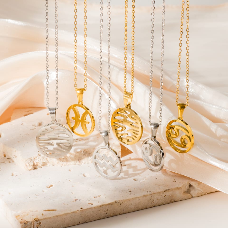 Customized hollow out necklace | SXS
