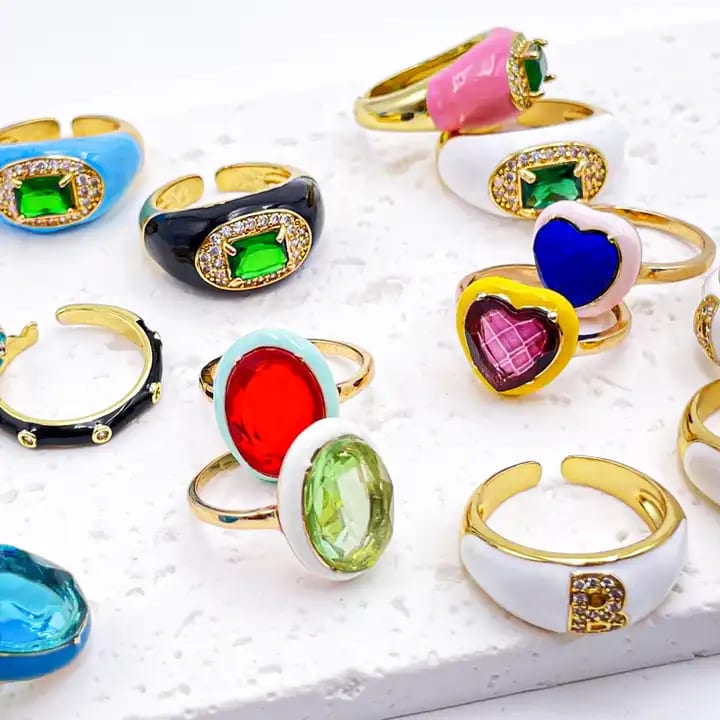 Customized enamel ring manufacturers | SXS