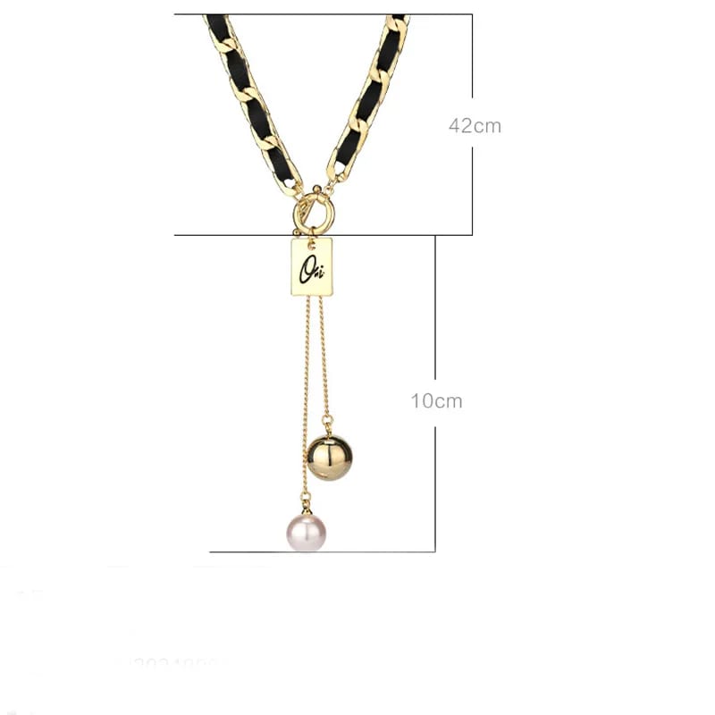 Customized Necklace With Letter Pendant 18k Gold Stainless Steel Jewelry Necklaces