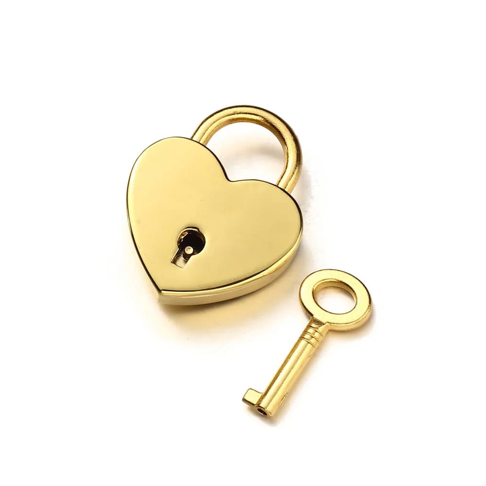 Fashion Custom Logo Personalized Stainless Steel 18k Gold Plated Heart Key Pendant Necklace Necklaces