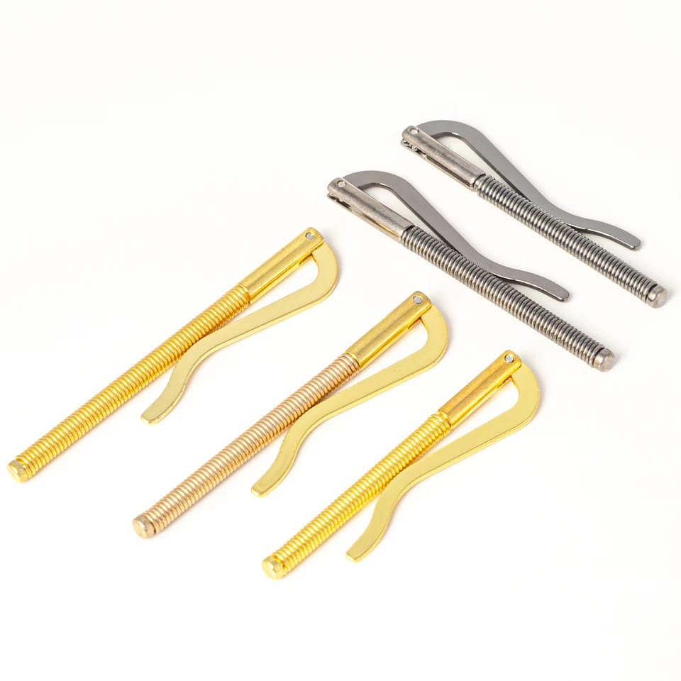 Wholesale High Quality Spring Loaded Bifold Money Clip Metal Money Clip Tie Bar Spring Money Clip For Wallet Cufflinks &Money Clips