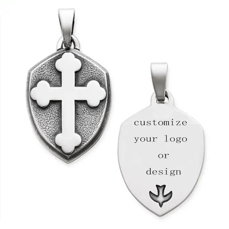 Best Selling Custom Mans Womens Metal Cross Key Chains Charms Jewelry Logo Letter Keyring&keychain