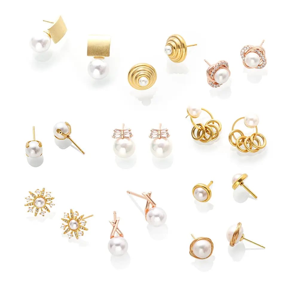 Custom Silver Jewelry 925 Sterling Cz Stud Earring Earrings For Women Gold Plated Stud Earrings Gift For Girl Stud Earrings