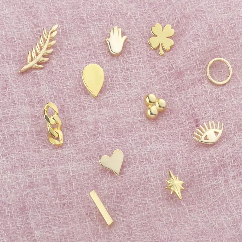 Wholesale High Quality Jewelry Trendy 925 Sterling Silver Simple Style Stud Earrings For Women Stud Earrings