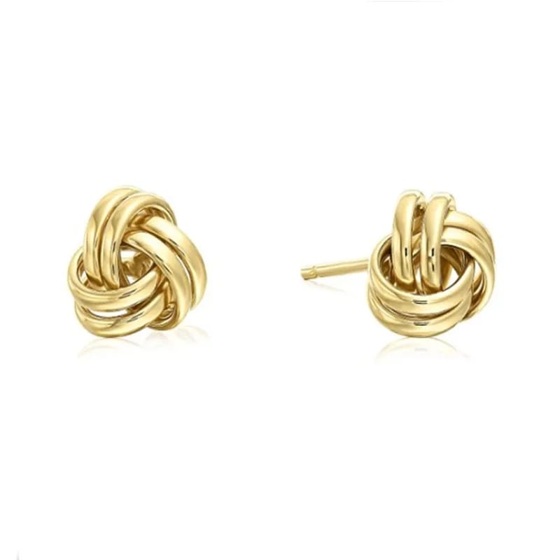 Fashion Womens Storing Earrings 14k Gold Earrings Stud Earrings