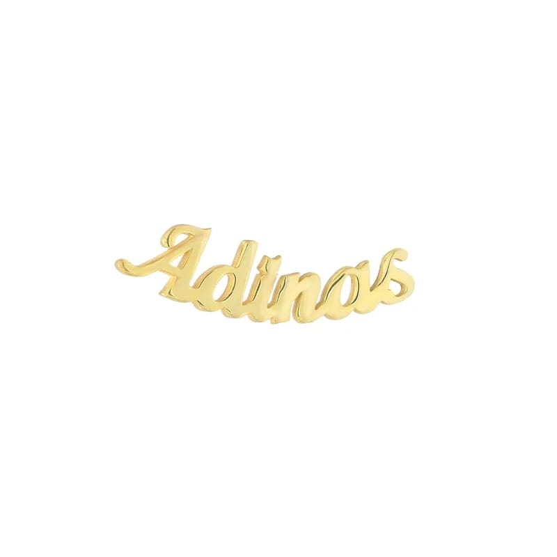 New Arrival Stainless Steel Letter Initial Stud Earring Custom Personalized Name Earrings Stud Earrings