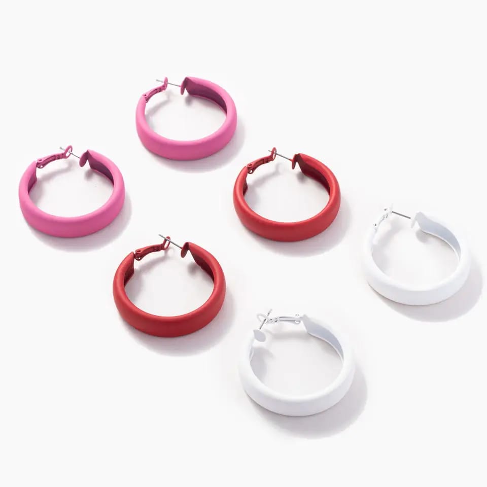 Custom Women’ Enamel Earring S925 Sterling Silver Colorful Enamel Hoop Earrings Gift For Girl Hoop Earrings