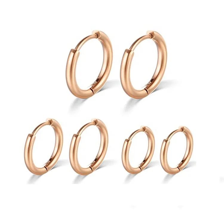 Hypoallergenic Cartilage Earring Endless Tragus Earrings 316l Surgical Stainless Steel Small Hoop Earrings Hoop Earrings