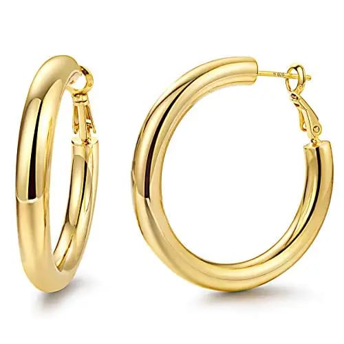 Minimalist Fashion Jewelry Custom Stainless Steel Hoop Earrings Women Earrings Hoops Hoop Earrings