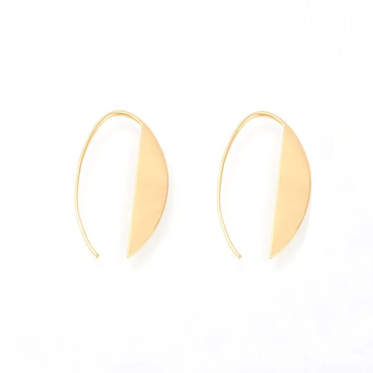 Hot Sale New Design Earrings 18k Gold Eardrop Earrings For Girls Hoop Earrings
