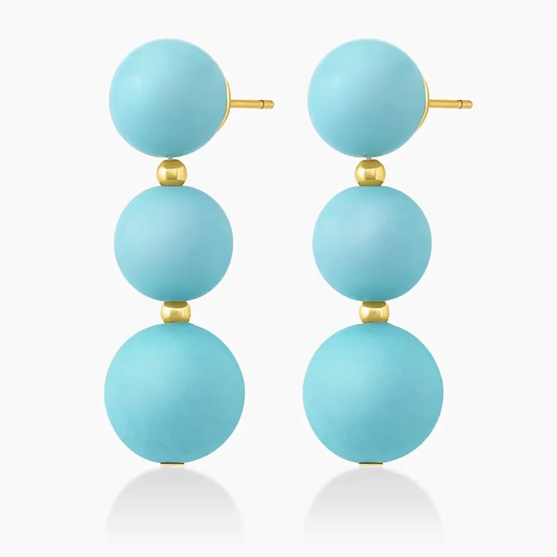 New Arrivals Colorful Beads Earrings Exaggerated Fashion Bohemian Beaded Drop Earrings For Women Jewelry Drop Earrings