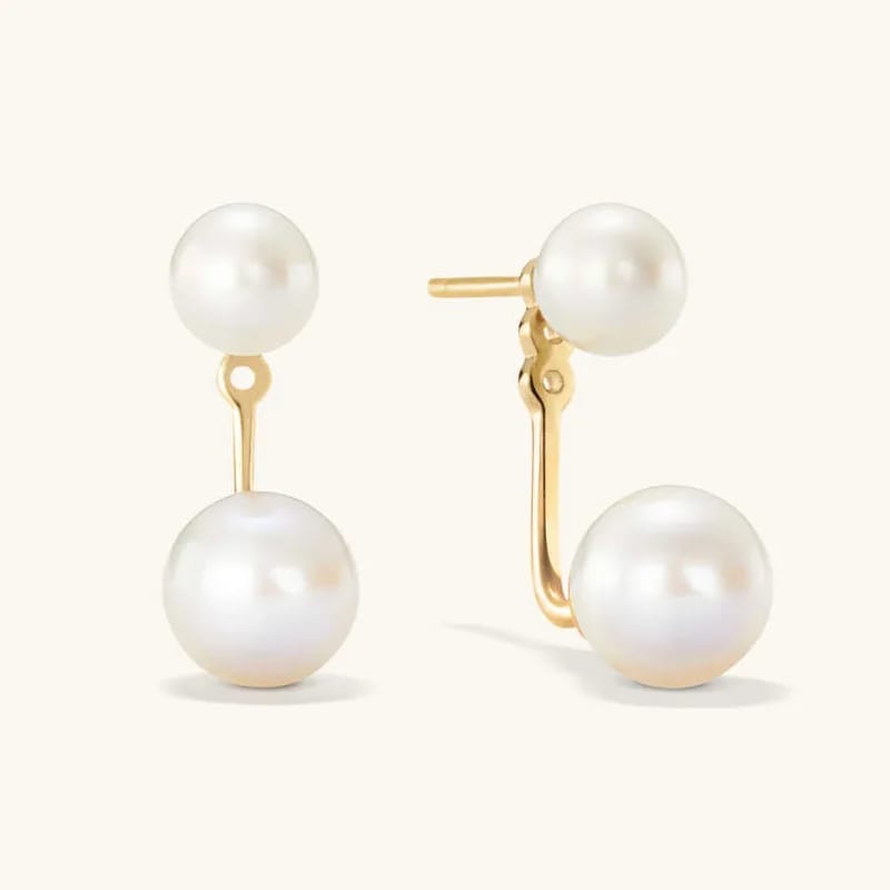 Fashion Classic Removable Drop Earring Can Mix And Match Or Wear Solo As A Stud Jewelry Pearl Stud Earrings Drop Earrings