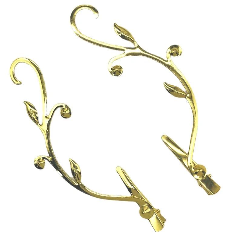 SXS JEWELRY Elf Ear Cuff Clip Earring Fairy Pvd Plated Ear Cuff Vendor Ear Cuff