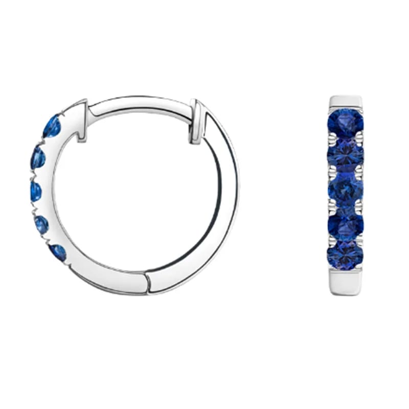 Minimalist Fashion Custom Cz Huggie Hoop Brass Earrings Jewelry Huggie Earrings