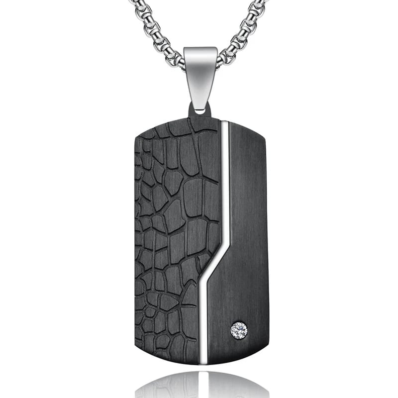 Personalized Mens Hip Hop Stainless Steel Jewelry Pendant Sublimation Dog Tags Charms Openwork Beads&Charms