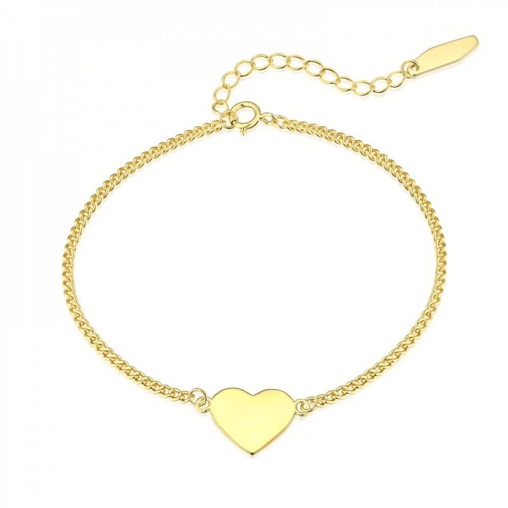Fashion 925 Sterling Silver Golden Plated Bead Chain Anklets Bracelets Jewelry Boy And Girl Body Jewelry