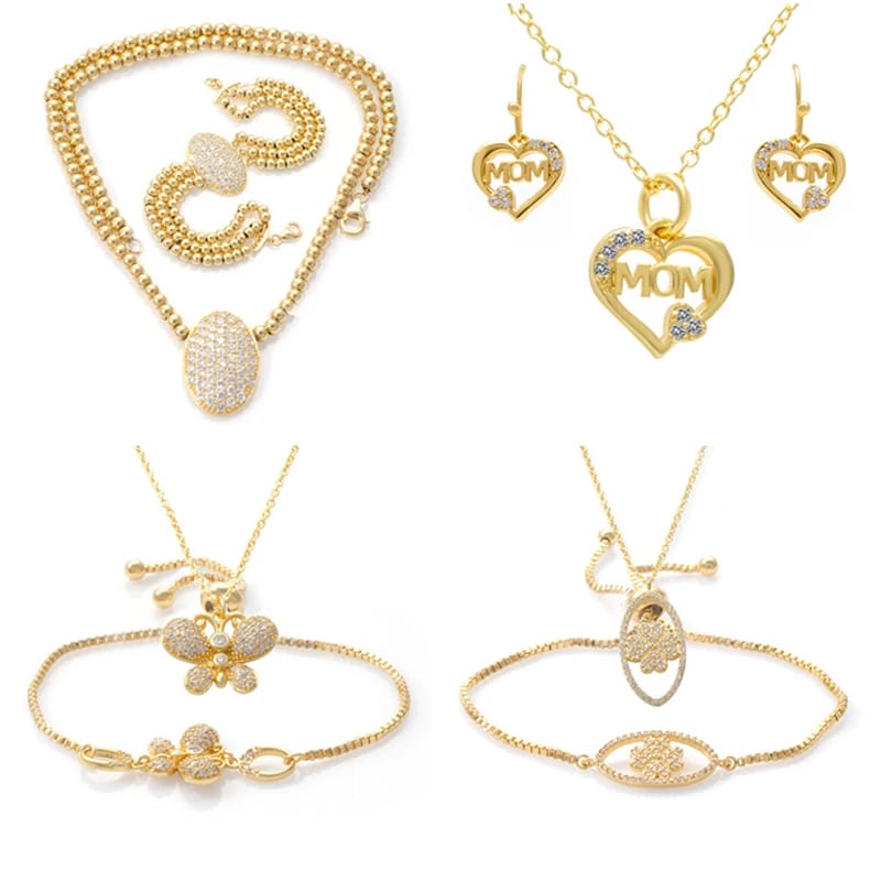 Gold Jewelry Set,Women Jewelry Sets,Accessory Connection Jewelry Set Jewelry set