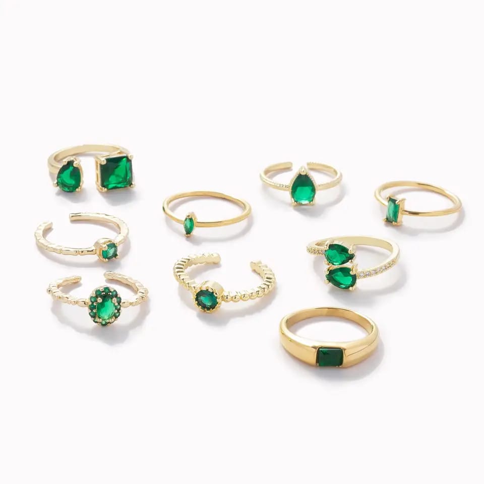 Fashion Wholesale High Quality Stainless Steel Gold Pvd Plated Zircon Women’s Rings Ring