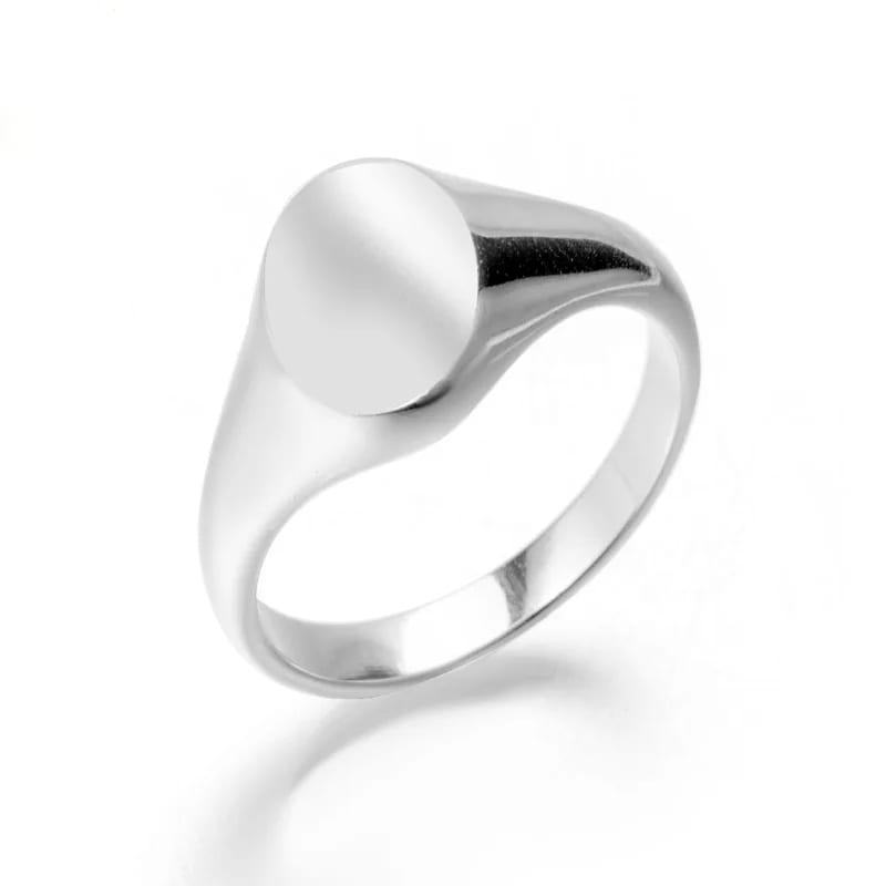 Cheap Custom Sterling Silver Signet Ring For Man And Women Ring