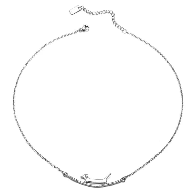 Personality Silver Plated Animal Pendant Fashionable Necklace For Women Pendant Necklaces