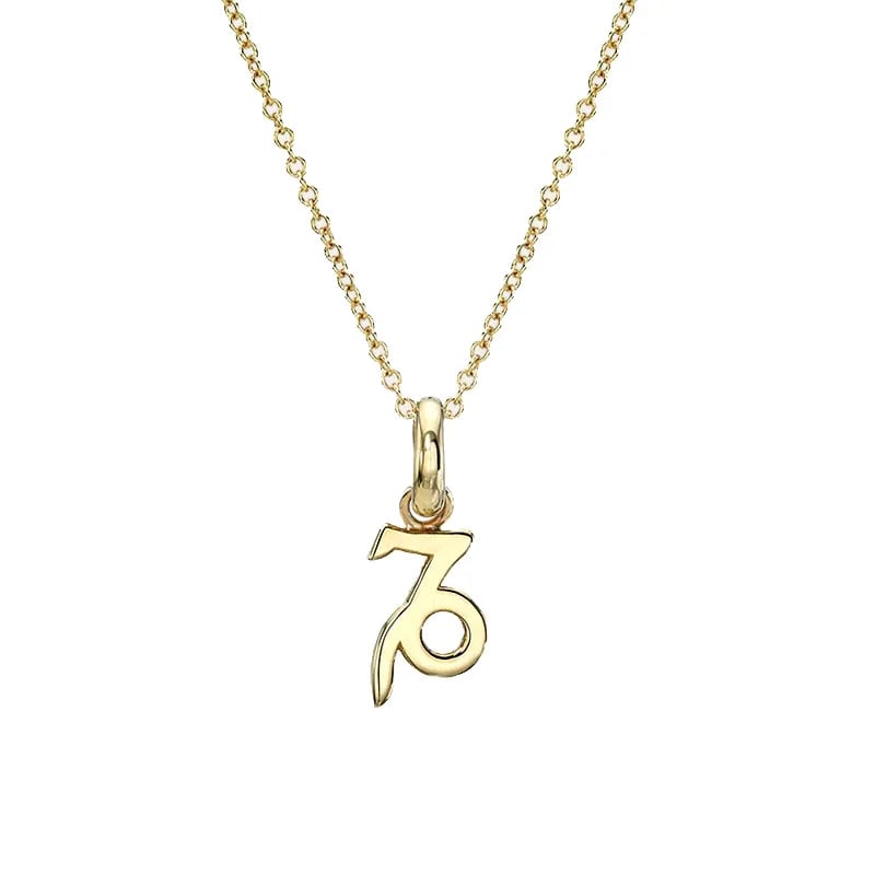 Minimalist 925 Silver Jewelry 18k Gold Plated Custom 12 Zodiac Sign Pendant Necklace Pendant Necklaces