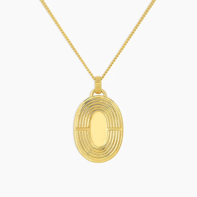 New Design 18k Gold Plated High Quality Fashion Retro Rainbow Pendant Necklace For Women Jewelry Pendant Necklaces