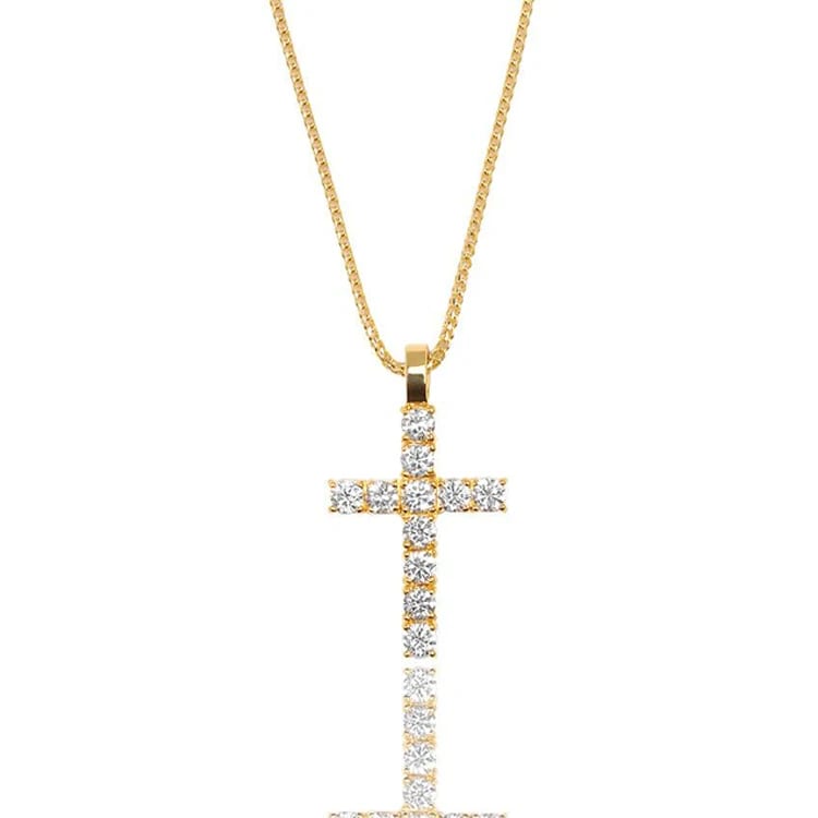 Diamond Cross Necklace Jewelry For Women Cross Necklace