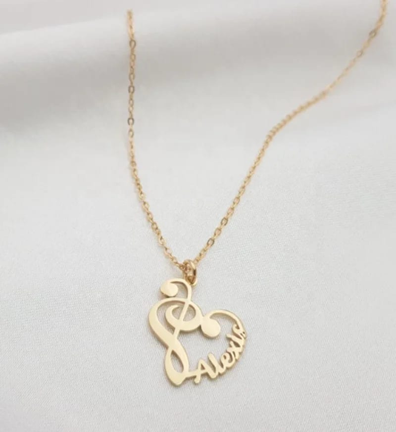 SXS JEWELRY Gold Music Symbol Note Necklace Music Jewelry Suppliers For Gift Pendant Necklaces