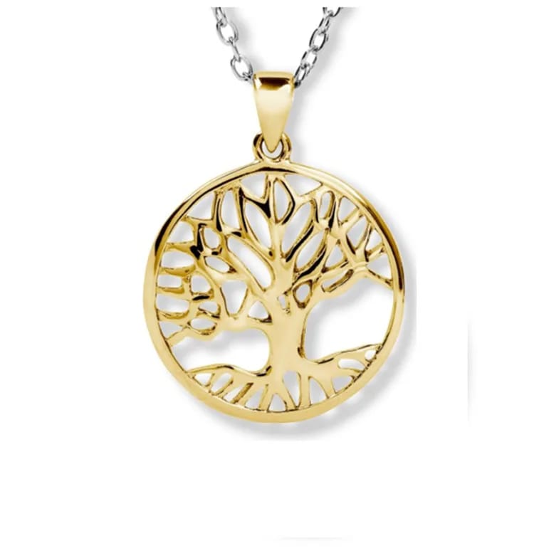 Trendy Classical Tree Of Life Jewelry Necklace Stainless Steel Gold Silver High Quality Life Of Tree Necklace For Gift Pendant Necklaces