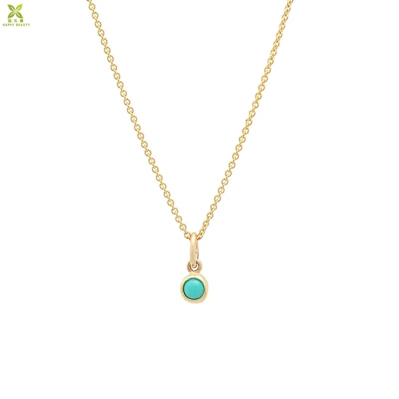 Turquoise Jewelry Manufacturer China 925 Sterling Silver Turkish Necklace Jewelry Pendant Necklaces