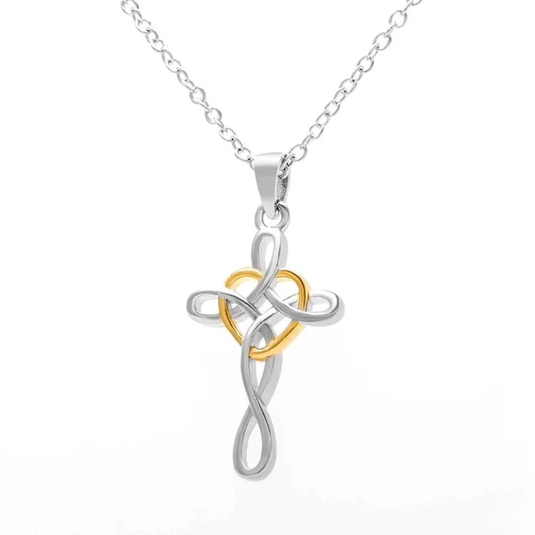 925 Sterling Silver Gold Plated Heart Shaped Infinity Pendant Necklace Pendant Necklaces