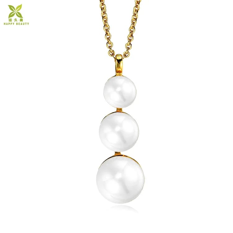 925 Sterling Silver 6mm 8mm 10mm Half Freshwater Pearl Necklace Pearl Necklaces