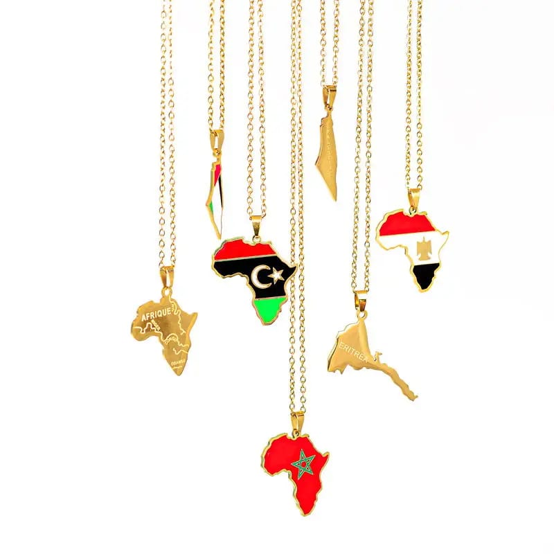 Top Quality California State Charm Jewelry Necklace Men Pendant For Boyfriend Valentine’s Day Gift Map Necklace