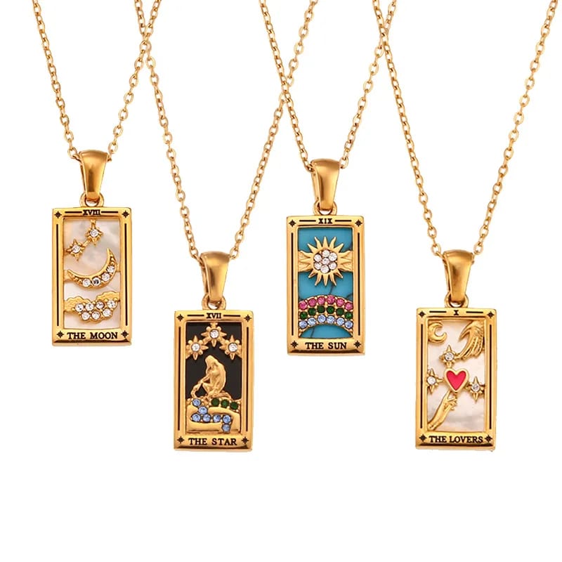 New Wholesale Custom Personalized Vintage Design Oil Drip Painting Jewelry Necklace Boy Girl Pendant Necklaces