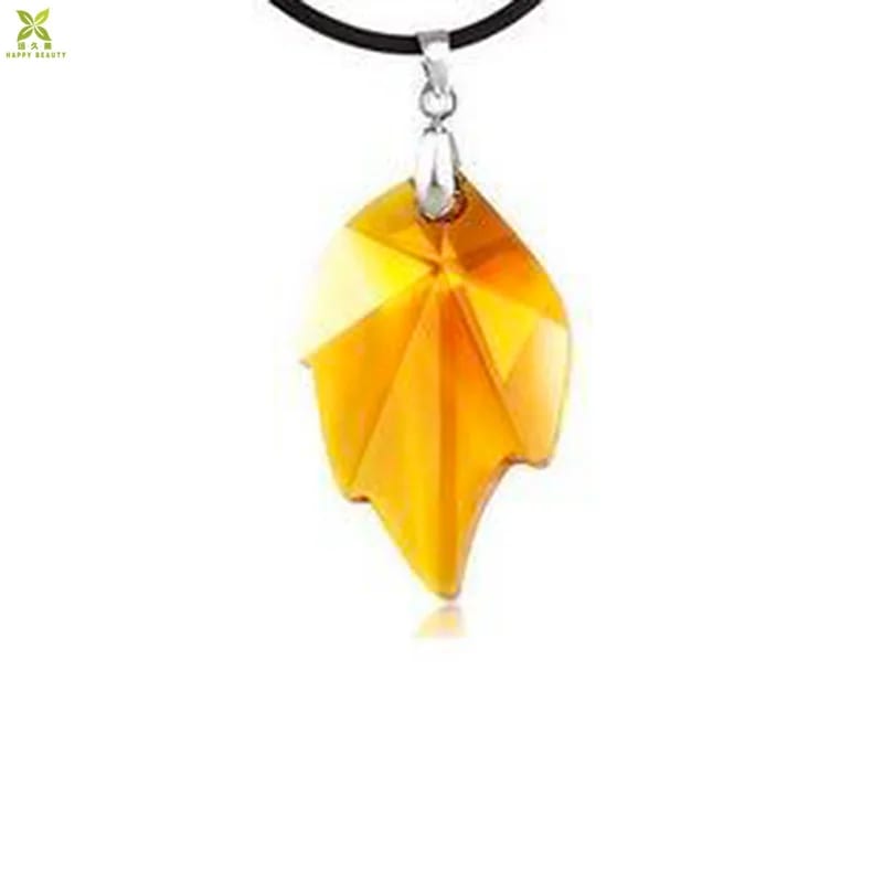 Custom Chain Large Fashion Healing Crystal Stone Pendant Charm Necklace Men Pendant Necklaces