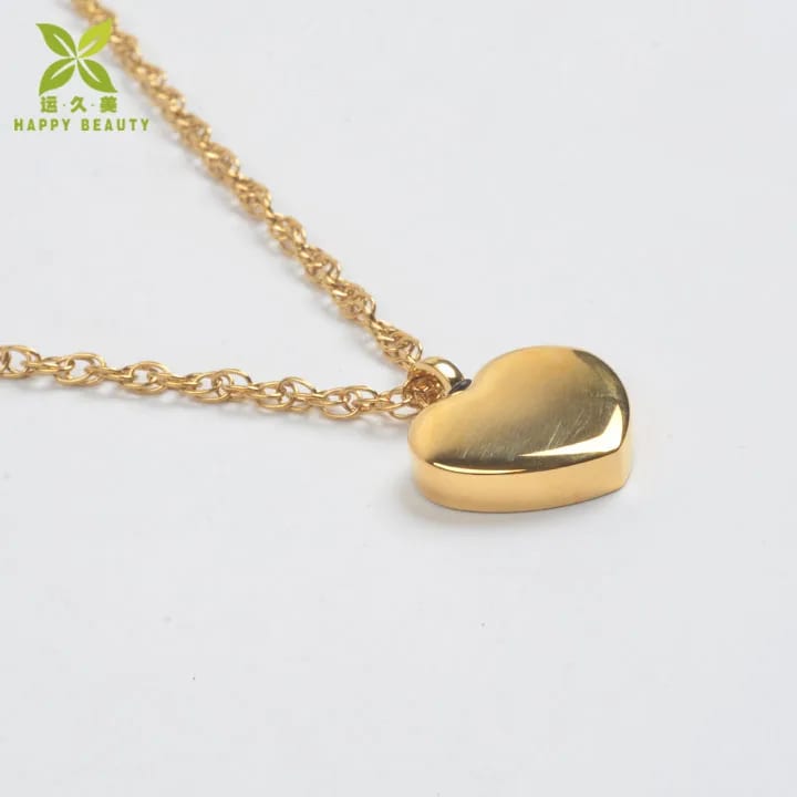 Men’s And Women Stainless Steel Memorial Ash Bottle Shaped Cremation Jewelry Urn Pendant Necklaces