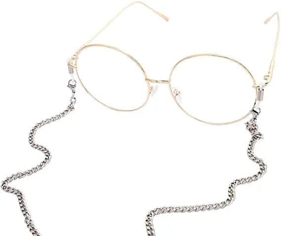 Luxury Antique Silver 76 Cm Fish Tail Pendant Eye Glasses Chain Earphone Chain Pendant Necklaces