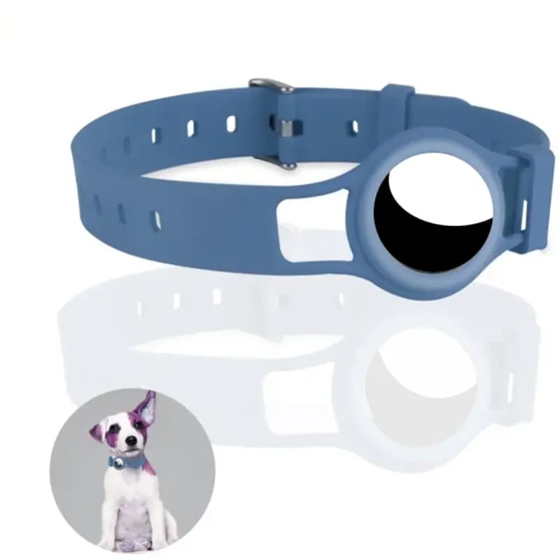 Custom Designer Leather Air Tags Dog Collar Bracelet Charm For Men Bracelet