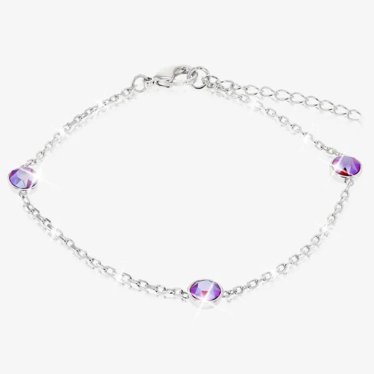 Crystal Jewelry Bracelet 925 Silver,925 Sterling Silver Bracelet Bracelet
