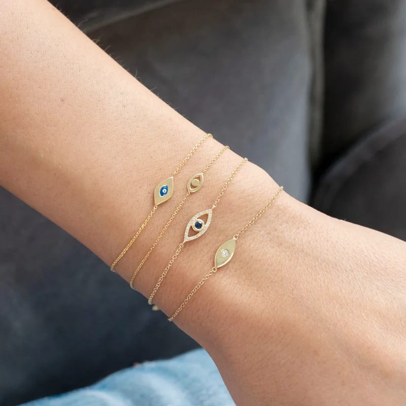 SXS Jewelry Dainty Fashion Devil’s Eye Bracelet Design Bracelet