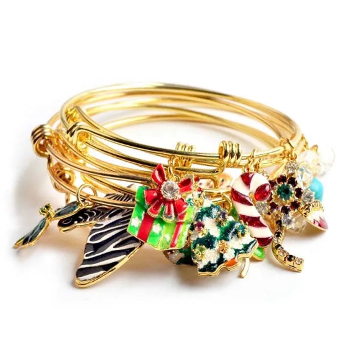 Fashion Custom Expandable Adjustable Charm Bracelet Bangle For Women Bracelet