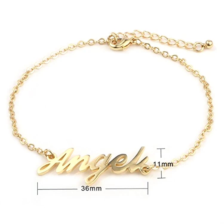 2023 New Bracelet Wholesale Angel Name Bracelets For Women Jewelry Bracelet