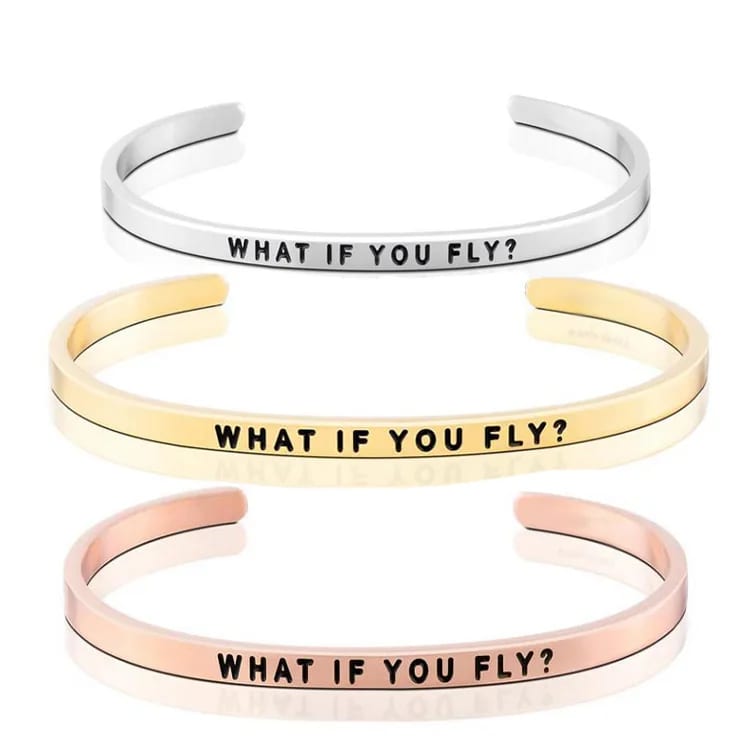 New Fashion Personalized Bracelet Cuff Bangle With Custom Logo Bracelet