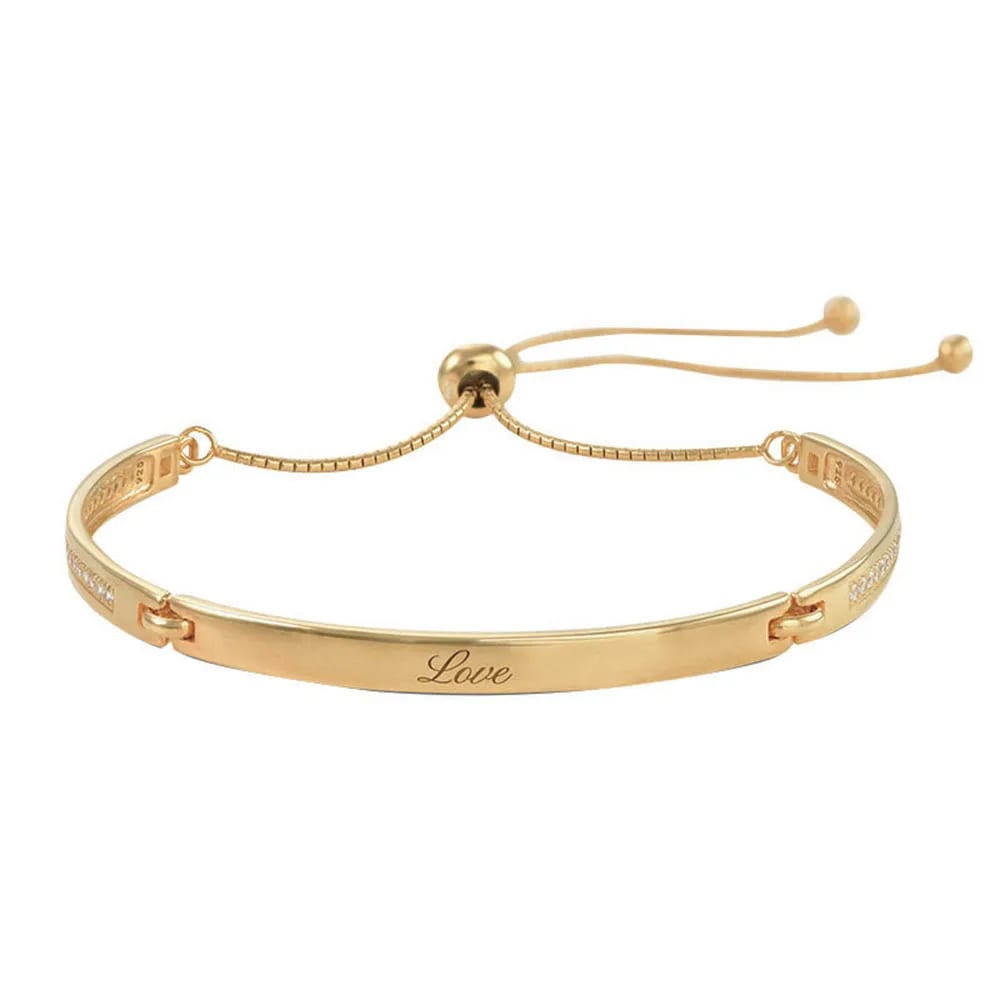 Custom Handmade Gold Cuff Adjustable Bracelets Bracelet