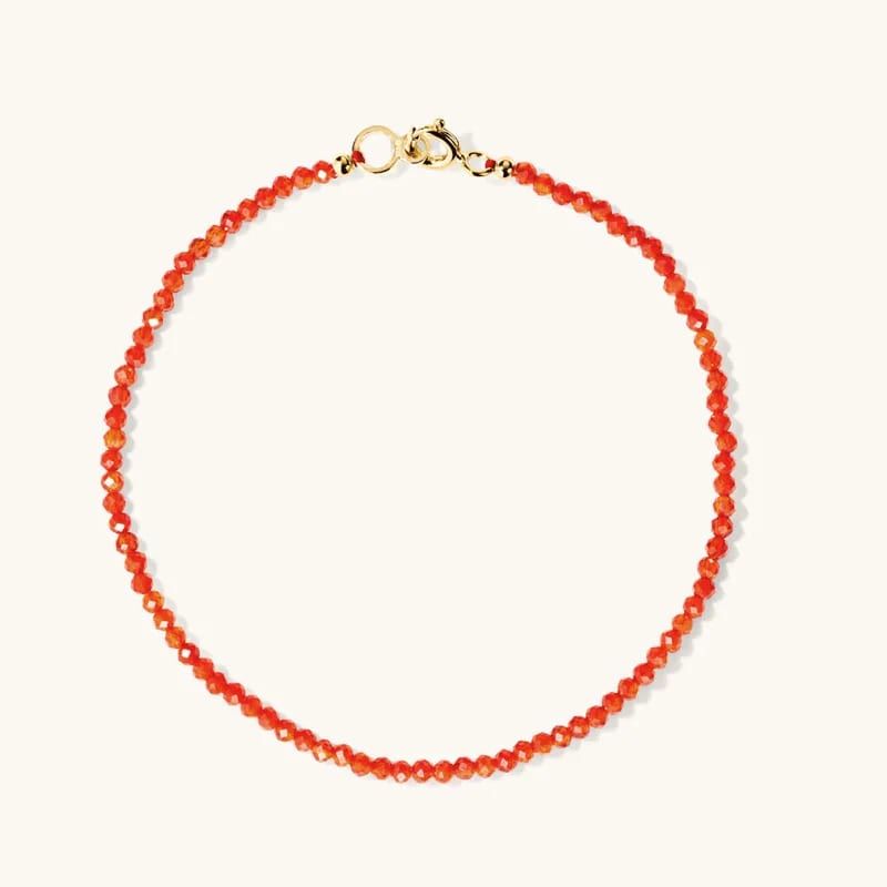 Dainty 2mm Mini Beaded Gemstone Bracelet Green Aventurine Sodalite Red Agate Black Agate Gem Stone Beaded Bracelet Bracelet