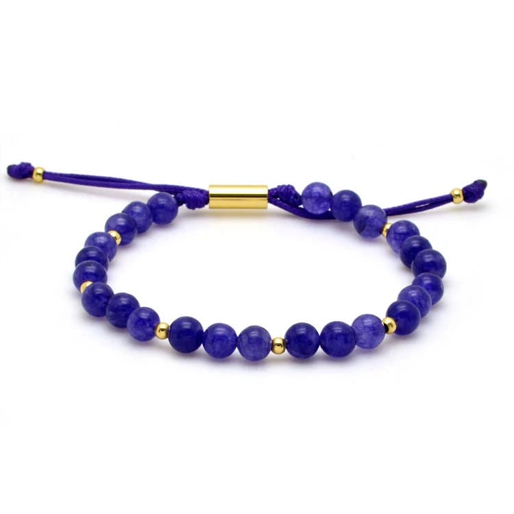 Fashion Jewelry Made In China Wholesale Simple Blue Bead Bracelet For Women Bracelet