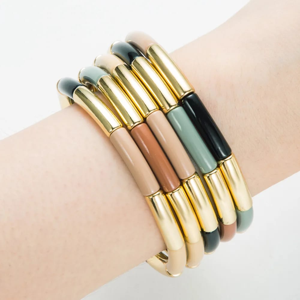 Wholesale Color Full Bracelet Colorful Enamel Painting Bangle Bracelet Bracelet